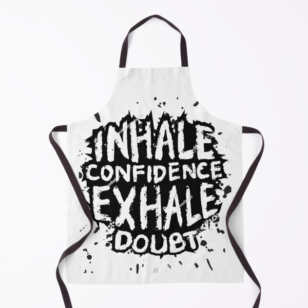 Item preview, Inhale confidence, exhale doubt - Motivational design designed and sold by Teemixart2.