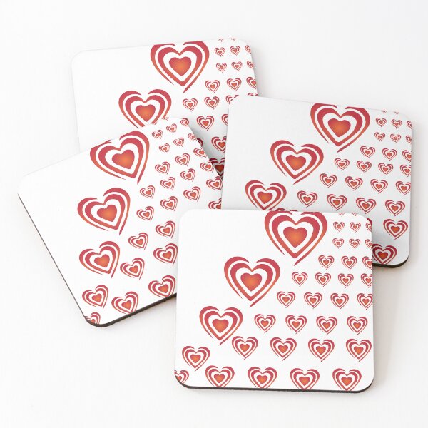 Item preview, Orange red heart background image designed and sold by KwangCB.