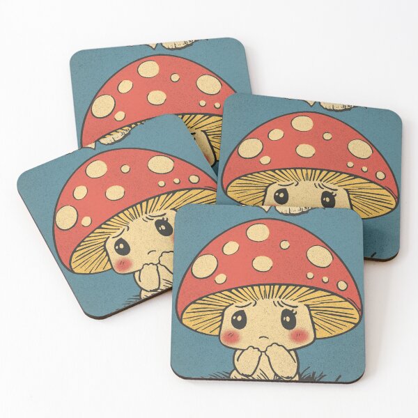 Item preview, Sad Mushroom Kanashimi designed and sold by Beni-Shoga-Ink.