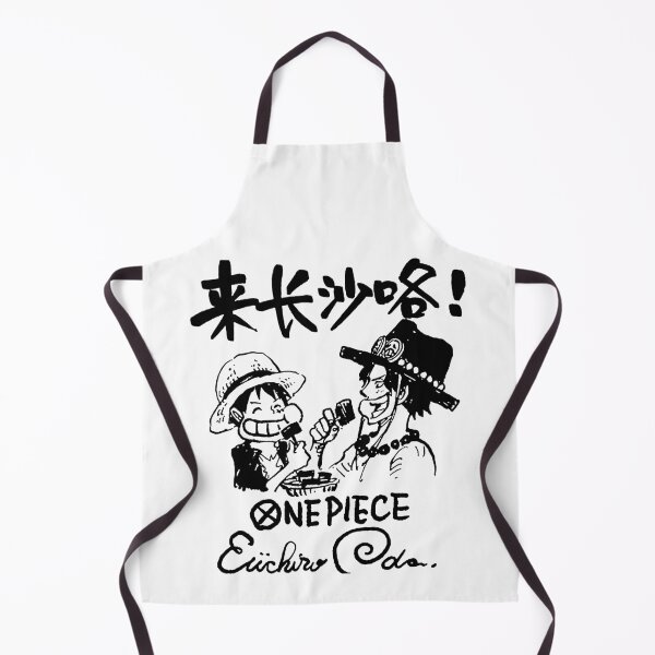 Item preview, Luffy and Ace hand drawn sketch with autograph designed and sold by FriskySloths.