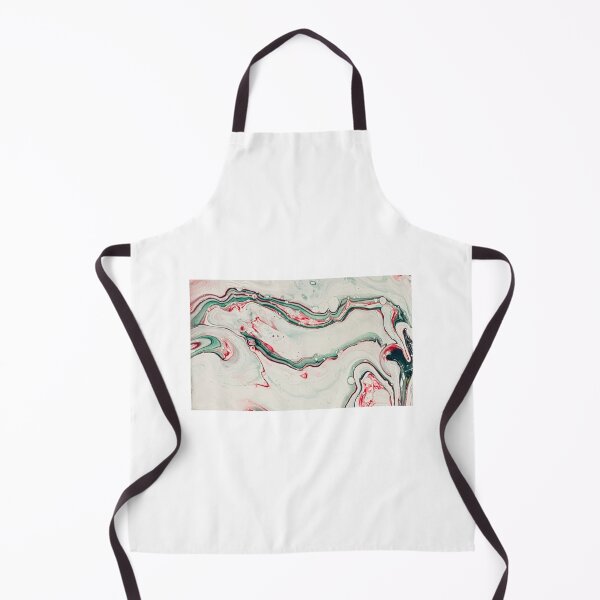 Item preview, Red and Green Marbling designed and sold by Lisa Neuman Watercolors.