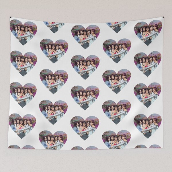 Item preview, FIFTY FIFTY 피프티 피프티 5 Member Heart (kpop) designed and sold by monkeybananas.