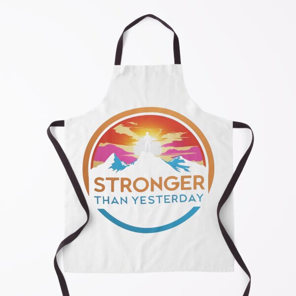 Item preview, Stronger than Yesterday – Mountain Peak Motivation designed and sold by CoachCreates.