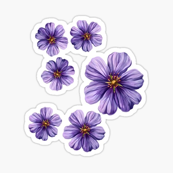 Item preview, Purple Flowers Abstract  designed and sold by MOBI-CASE.