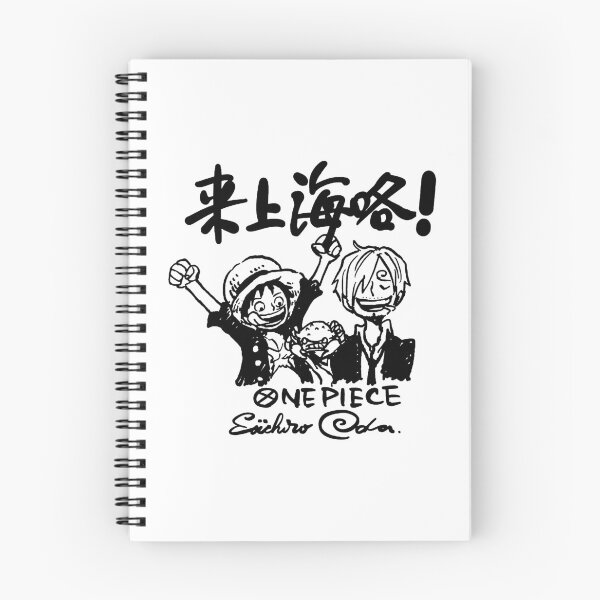 Item preview, Luffy and Sanji hand drawn sketch with autograph designed and sold by FriskySloths.