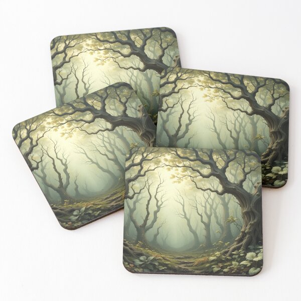 Item preview, Enchanted Forest: A dreamscape of intertwining tree branches  designed and sold by semenol.