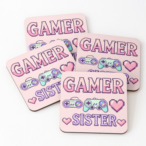 Item preview, Gamer Sister  Gaming sibling designed and sold by Meandmyshop.