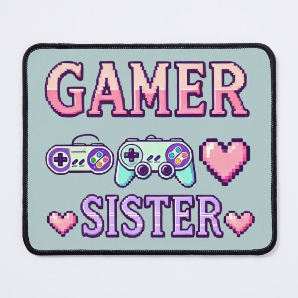 Item preview, Gamer Sister  Gaming sibling designed and sold by Meandmyshop.