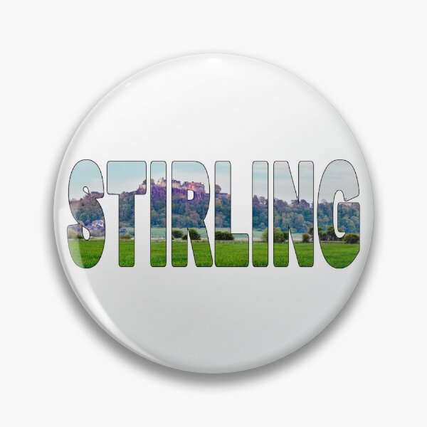 Item preview, STIRLING - Scotland Farming Fields with Castle Background designed and sold by Adam Gormley.