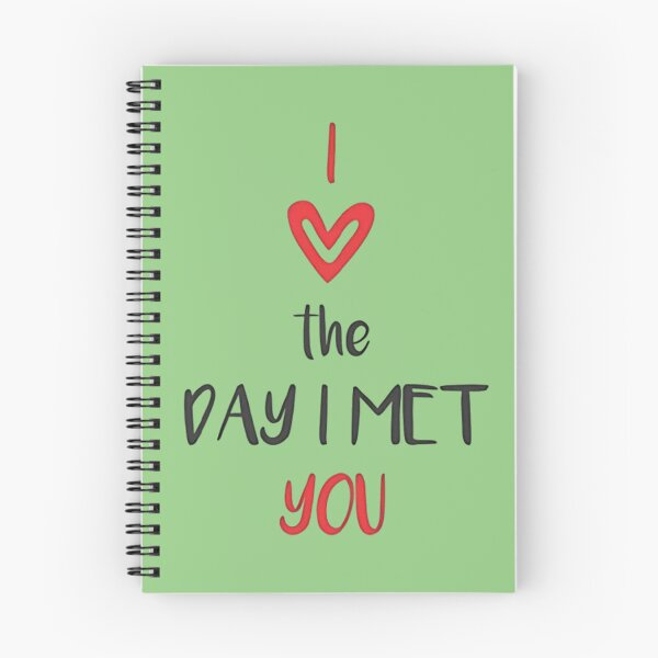Item preview, I Love The Day I Met You - Love Quotes designed and sold by Vicky021.