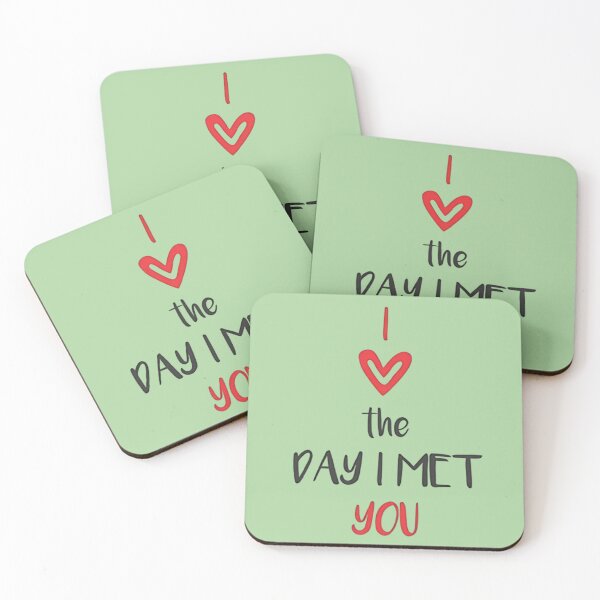 Item preview, I Love The Day I Met You - Love Quotes designed and sold by Vicky021.