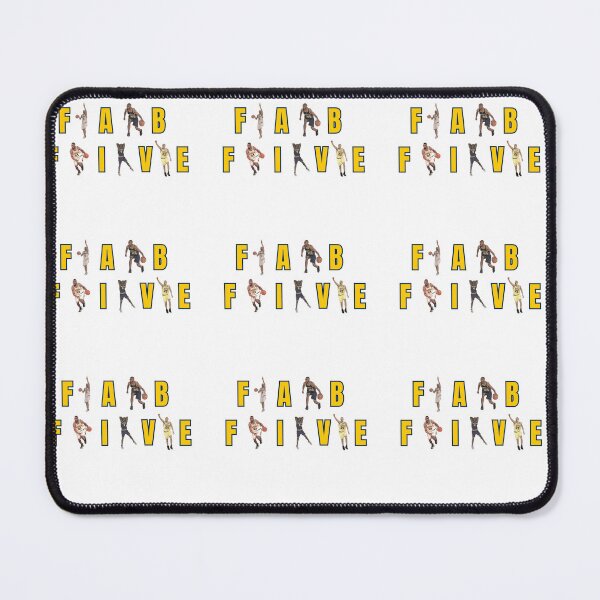 Item preview, Michigan Wolverines Fab Five Basketball Legends designed and sold by Thogan0416.