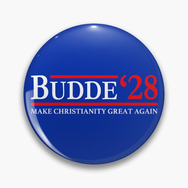 Vista previa del artículo con la obra «Budde 2028 Hagamos que el cristianismo vuelva a ser grande en Estados Unidos», diseñado y vendido por electrovista.