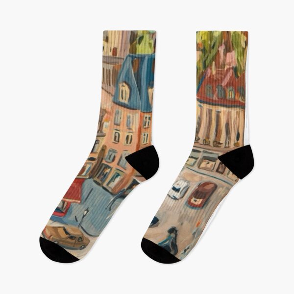 Item preview, Dijon, France: Vibrant Cityscape designed and sold by CARRAANN.