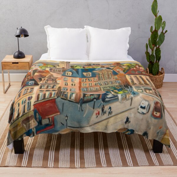 Item preview, Dijon, France: Vibrant Cityscape designed and sold by CARRAANN.