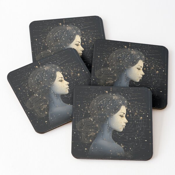 Item preview, Aquarius - February 9th, 2024 designed and sold by Astrology Horoscope Art.