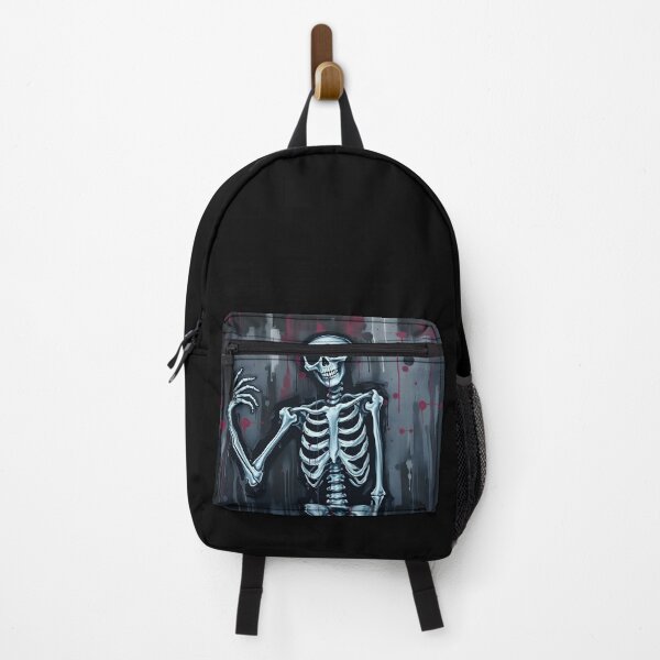 Item preview, Creepy Skeleton Paint Graffiti designed and sold by 1998Tienda.