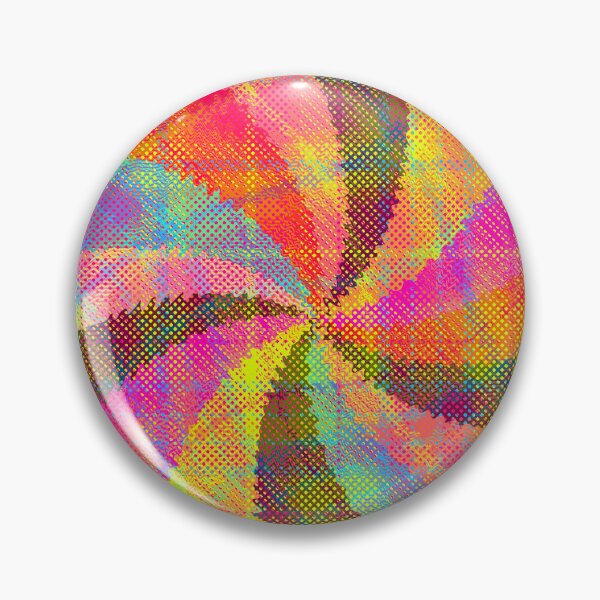 Item preview, Pop Art Multi Texture Twirl Plaid Halftone Wave designed and sold by Chad K Art.