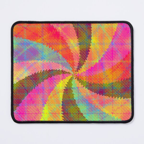 Item preview, Pop Art Multi Texture Twirl Plaid Halftone Wave designed and sold by Chad K Art.