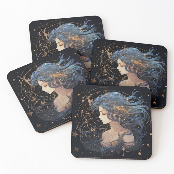 Item preview, Aquarius - February 10th, 2024 designed and sold by Astrology Horoscope Art.