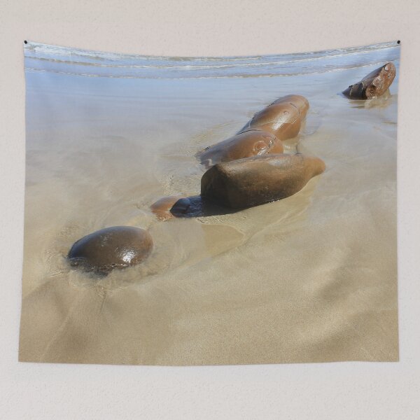 Item preview, Rocks on a Beach designed and sold by Russell-art88.