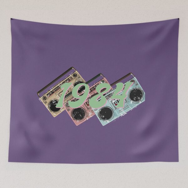 Item preview, Born 1984 boombox designed and sold by TaraPen.