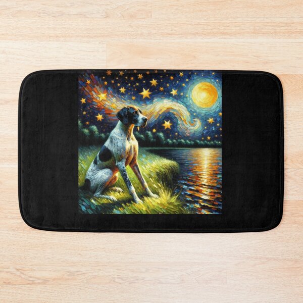 Item preview, Starry Night English Pointer Dog Van Gogh Lover designed and sold by Kimberley King Art  King Art.
