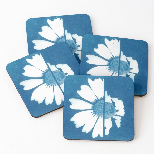 Item preview, Spliced Flower Cyanotype designed and sold by ReverieArchive.