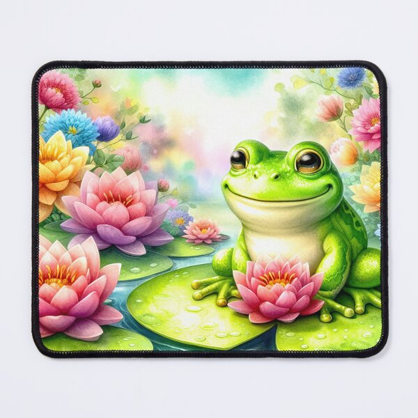 Item preview, Green frog art 022. designed and sold by kevin Chippindall.