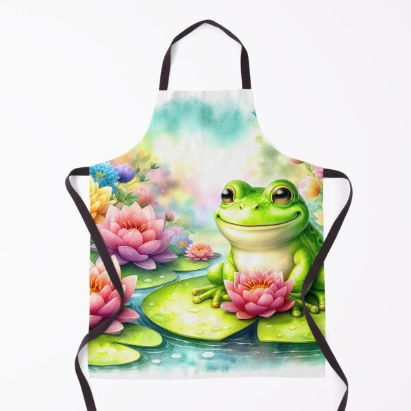 Item preview, Green frog art 022. designed and sold by kevin Chippindall.