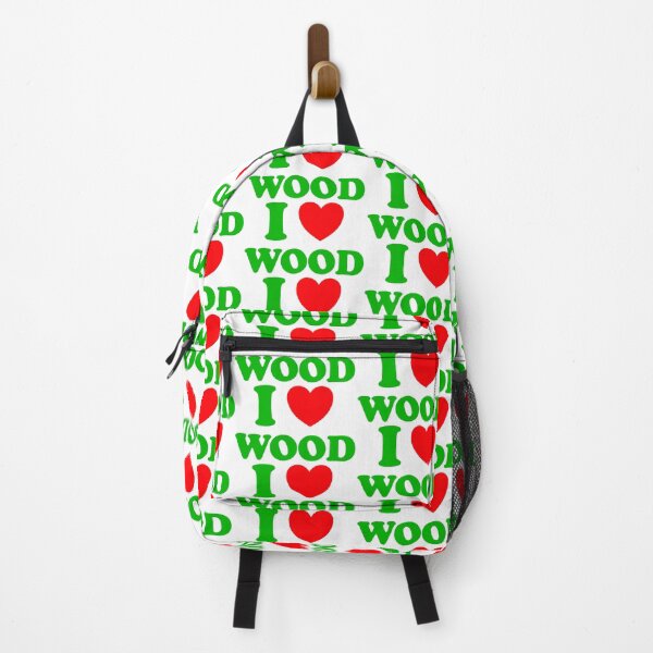 Item preview, I HEART WOOD - Funny Tree Lover / Woodworker Humor designed and sold by ourkid.