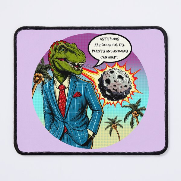 Item preview, Asteroid Denying Dinosaur Politician designed and sold by Ghost on Toast.