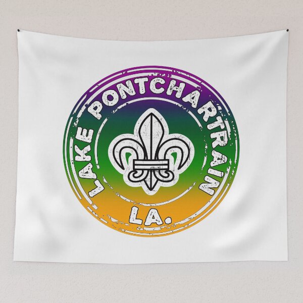 Item preview, Lake Pontchartrain Louisiana New Orleans Mardi Gras Metairie Kenner designed and sold by DESTINATIONS DECAL.