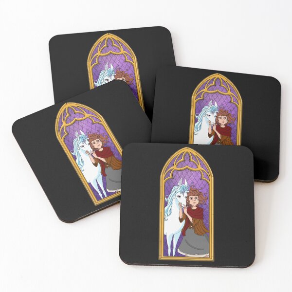Item preview, Molly Grue and Amalthea Last Unicorn designed and sold by StrangeBootique.