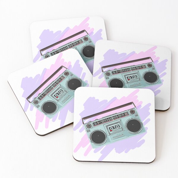 Item preview, Boombox pastel colors designed and sold by TaraPen.