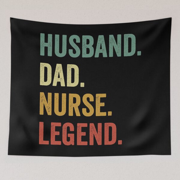 Item preview, Husband Dad Nurse Legend Funny Nurse designed and sold by RareBunny.