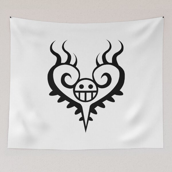 Item preview, Trafalgar Law Tattoo Symbol designed and sold by FriskySloths.