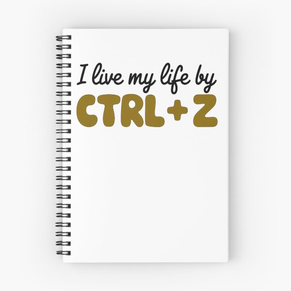 Item preview, I Live My Life by 'Ctrl + Z ' designed and sold by MooraArts.