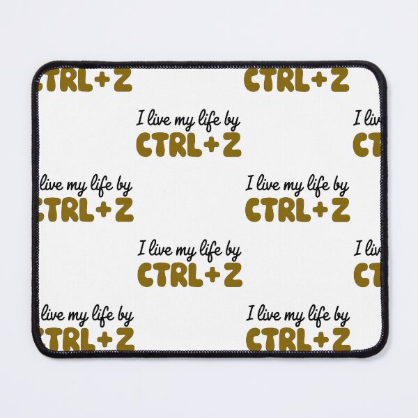 Item preview, I Live My Life by 'Ctrl + Z ' designed and sold by MooraArts.