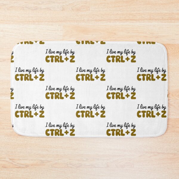 Item preview, I Live My Life by 'Ctrl + Z ' designed and sold by MooraArts.