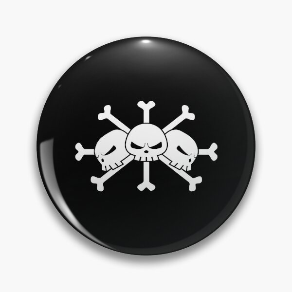 Item preview, Kurohige Pirate Flag Symbol designed and sold by FriskySloths.
