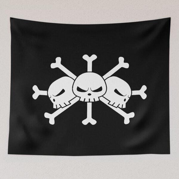 Item preview, Kurohige Pirate Flag Symbol designed and sold by FriskySloths.