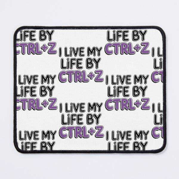 Item preview, I Live My Life by 'Ctrl + Z ' designed and sold by MooraArts.