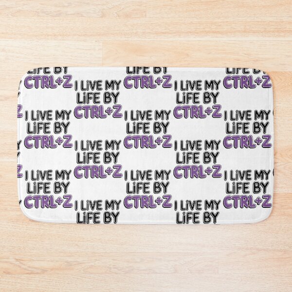 Item preview, I Live My Life by 'Ctrl + Z ' designed and sold by MooraArts.
