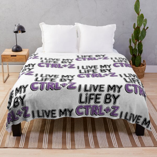 Item preview, I Live My Life by 'Ctrl + Z ' designed and sold by MooraArts.