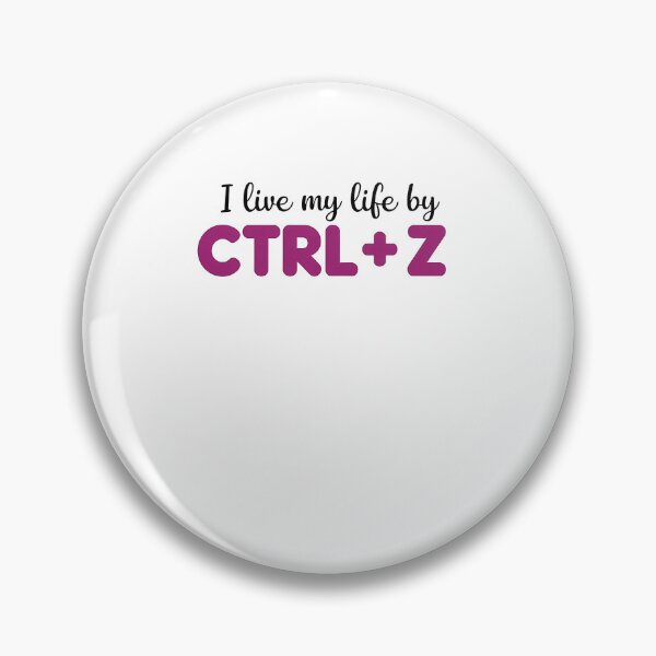Item preview, I Live My Life by 'Ctrl + Z ' designed and sold by MooraArts.