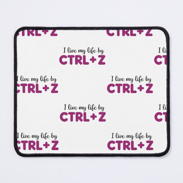 Item preview, I Live My Life by 'Ctrl + Z ' designed and sold by MooraArts.