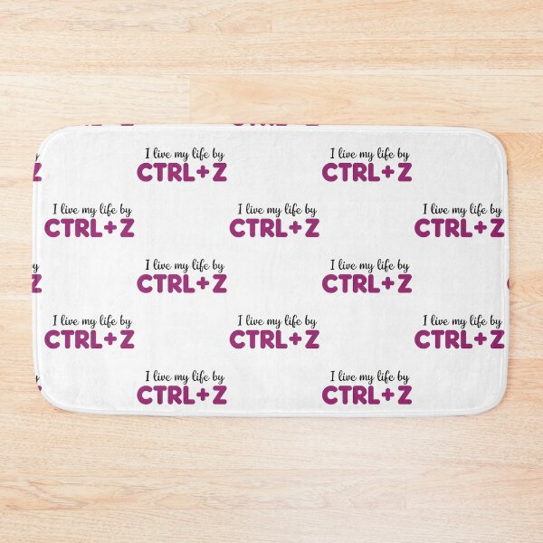 Item preview, I Live My Life by 'Ctrl + Z ' designed and sold by MooraArts.