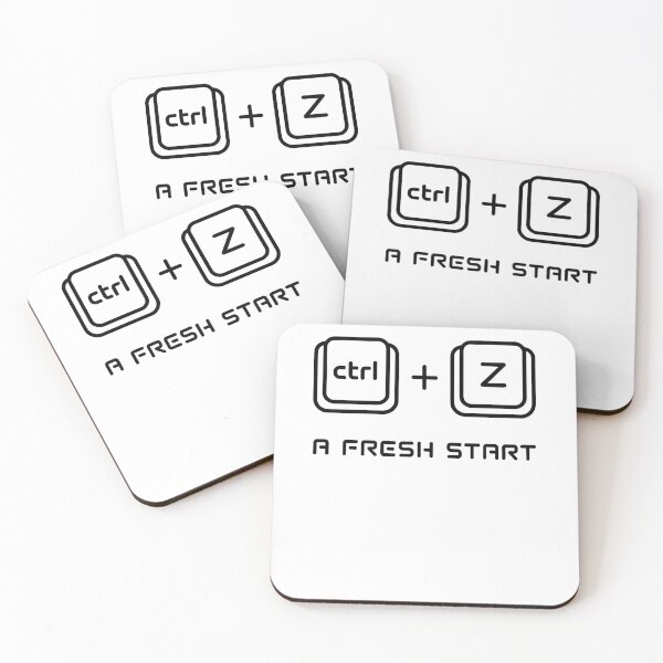 Item preview, CTRL Z A Fresh Start Funny Geek designed and sold by MooraArts.