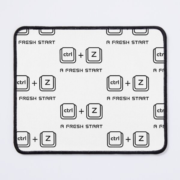 Item preview, CTRL Z A Fresh Start Funny Geek designed and sold by MooraArts.